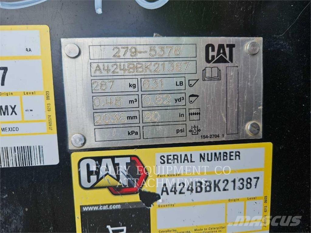 CAT BKSSLGP80S Carregadoras de direcção deslizante