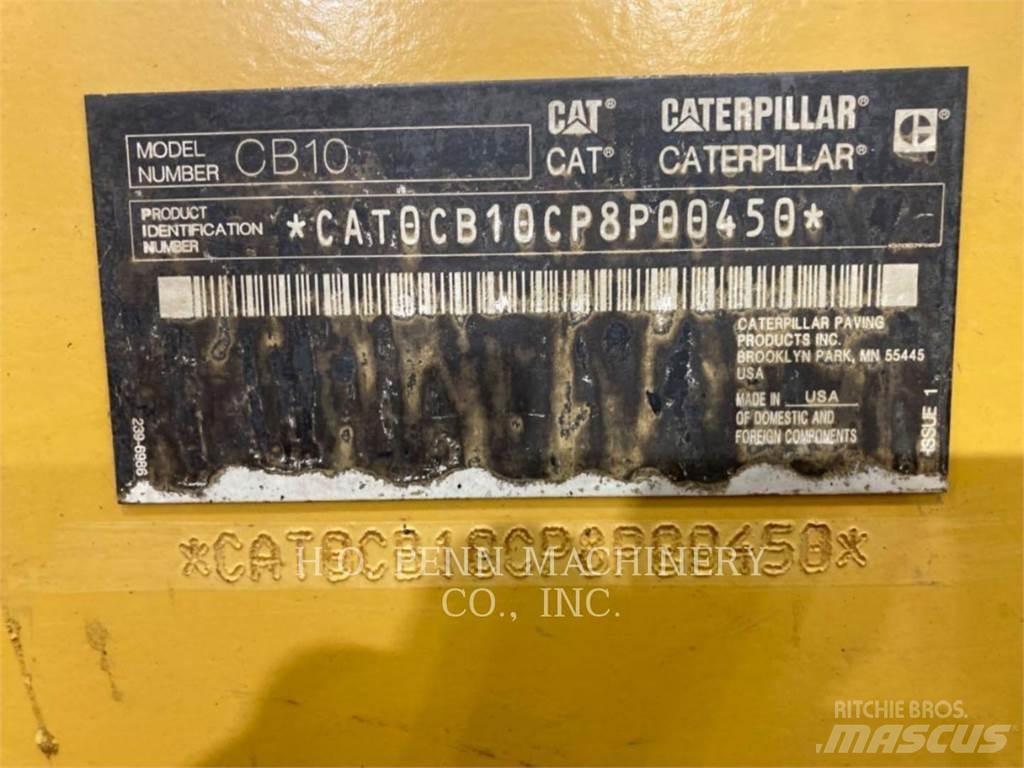 CAT CB 10 Cilindros Compactadores tandem