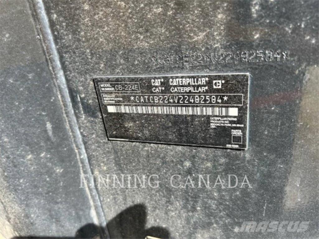 CAT CB-224E Compactadores para terra
