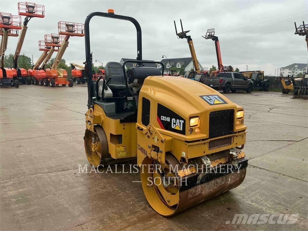 CAT CB 24 B Cilindros Compactadores tandem