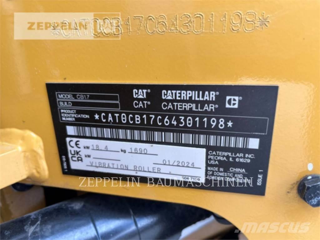 CAT CB1.7 Compactadores para terra