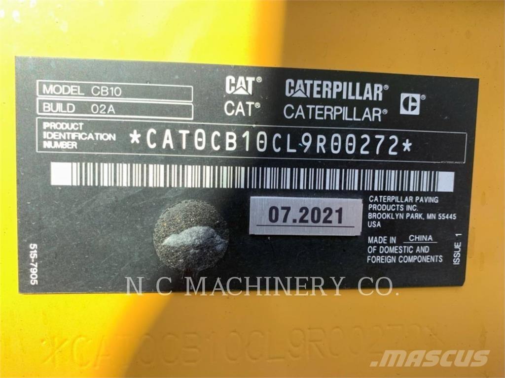 CAT CB10 Pavimentadoras de asfalto