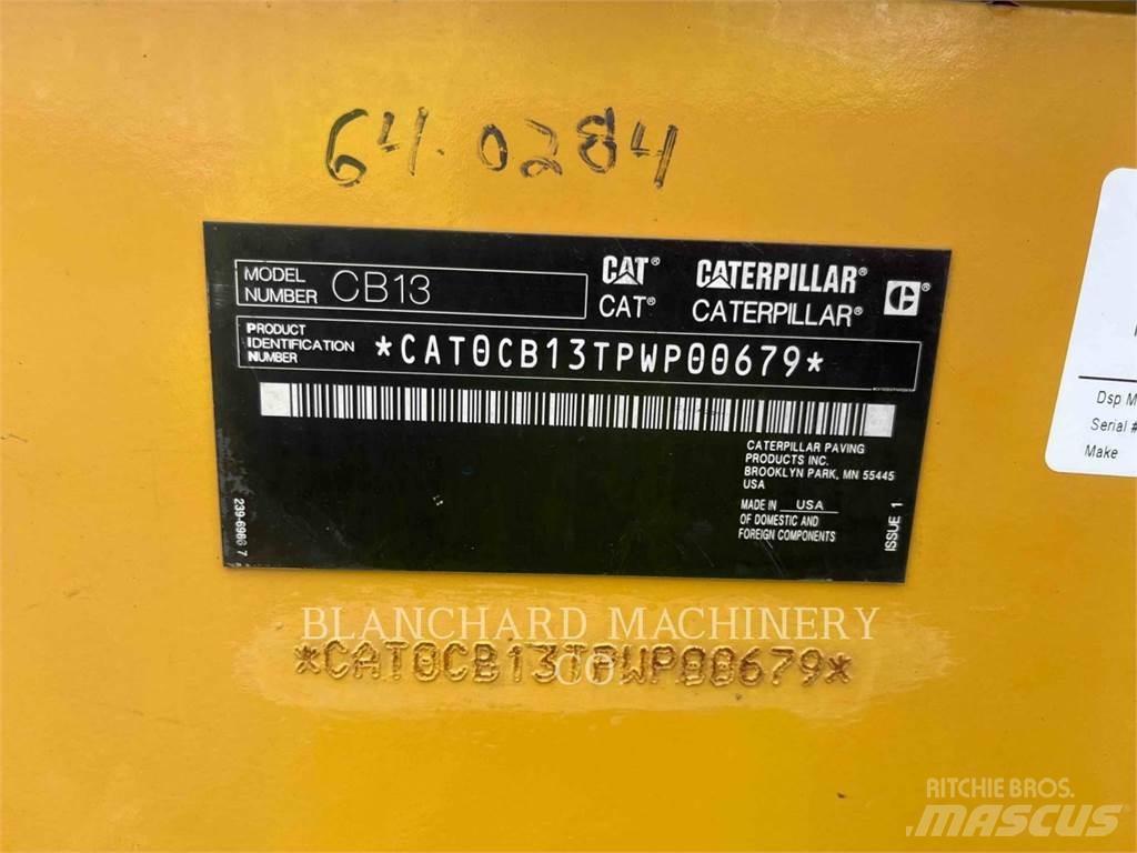 CAT CB13 Cilindros Compactadores tandem