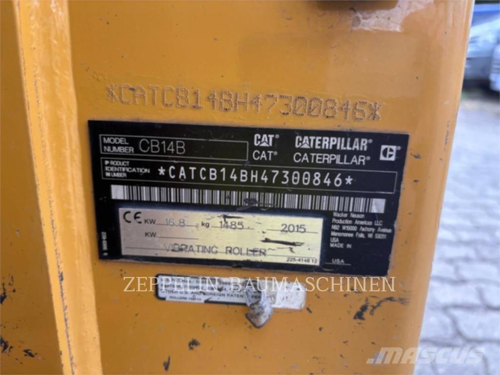 CAT CB14B Compactadores para terra