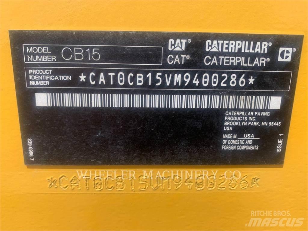 CAT CB15 Cilindros Compactadores tandem