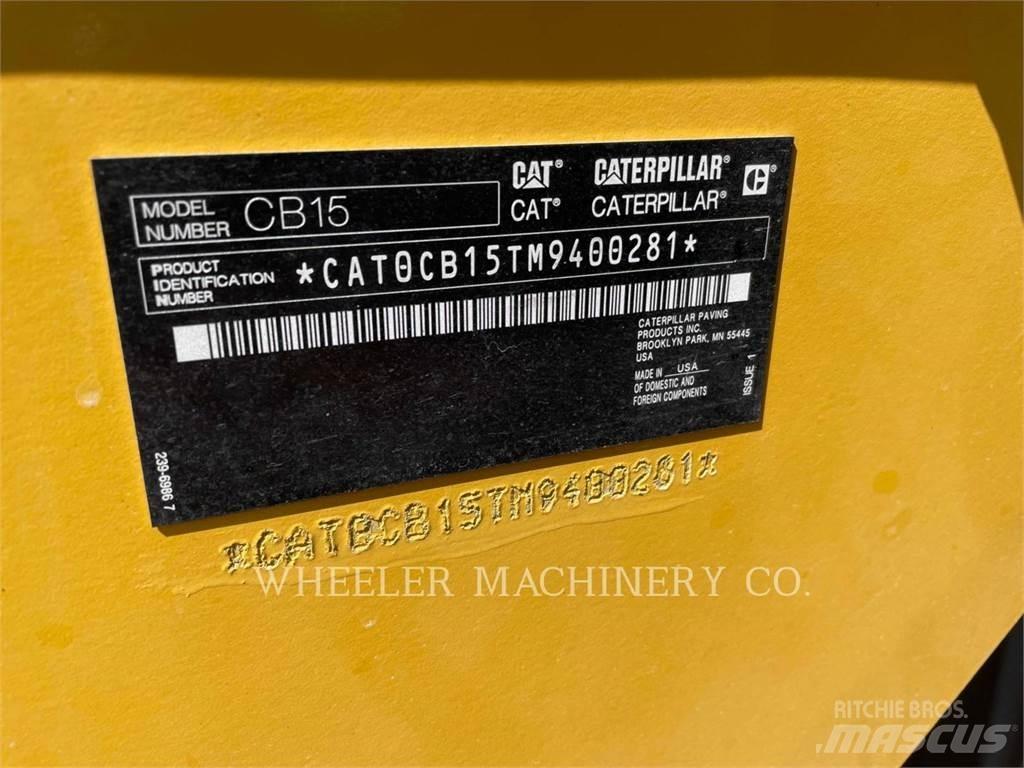 CAT CB15 CW Cilindros Compactadores tandem