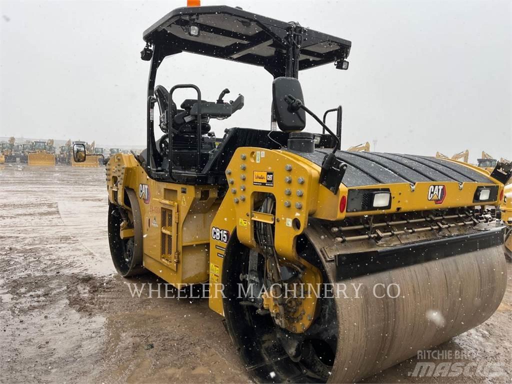 CAT CB15 CW VV Cilindros Compactadores tandem