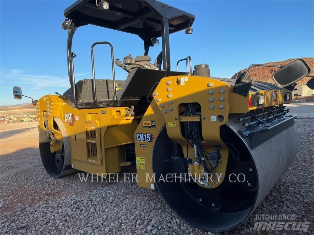 CAT CB15 CW VV Cilindros Compactadores tandem