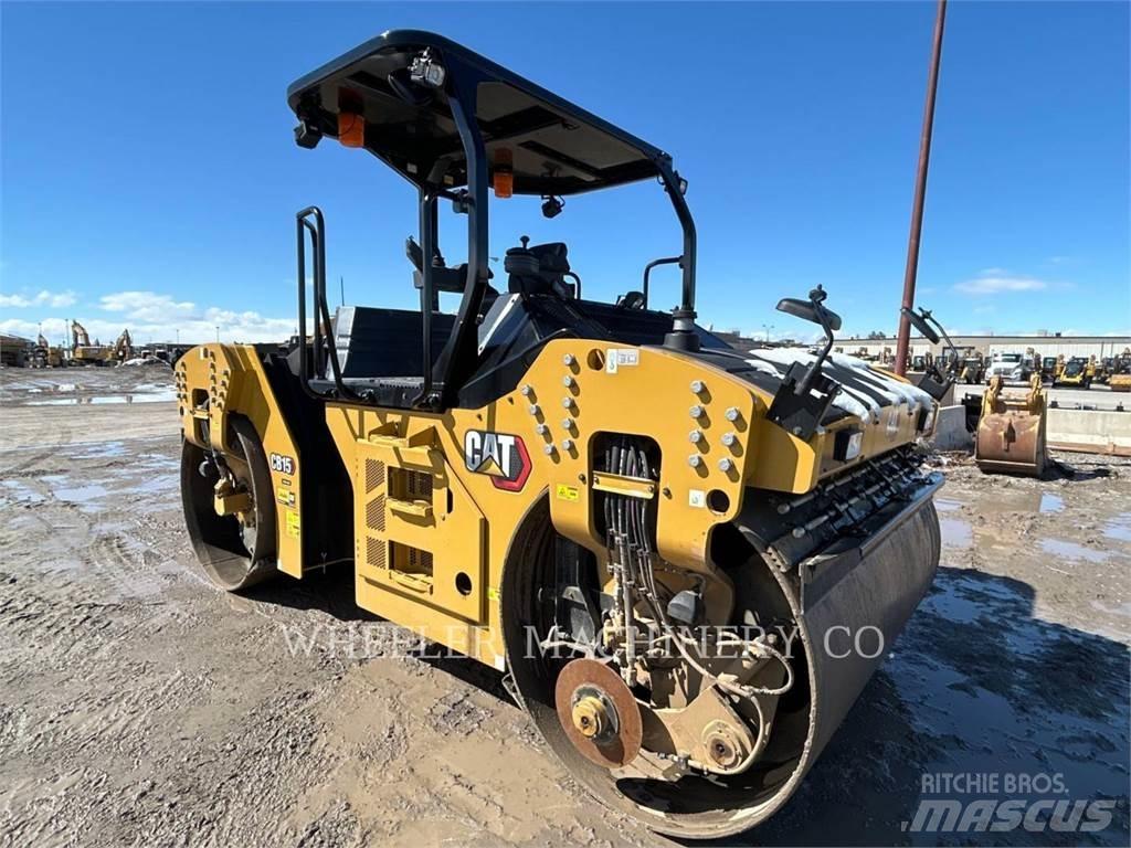 CAT CB15 CW VV Cilindros Compactadores tandem