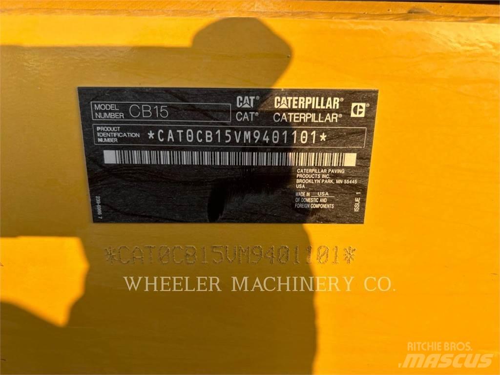 CAT CB15 CW VV Cilindros Compactadores tandem