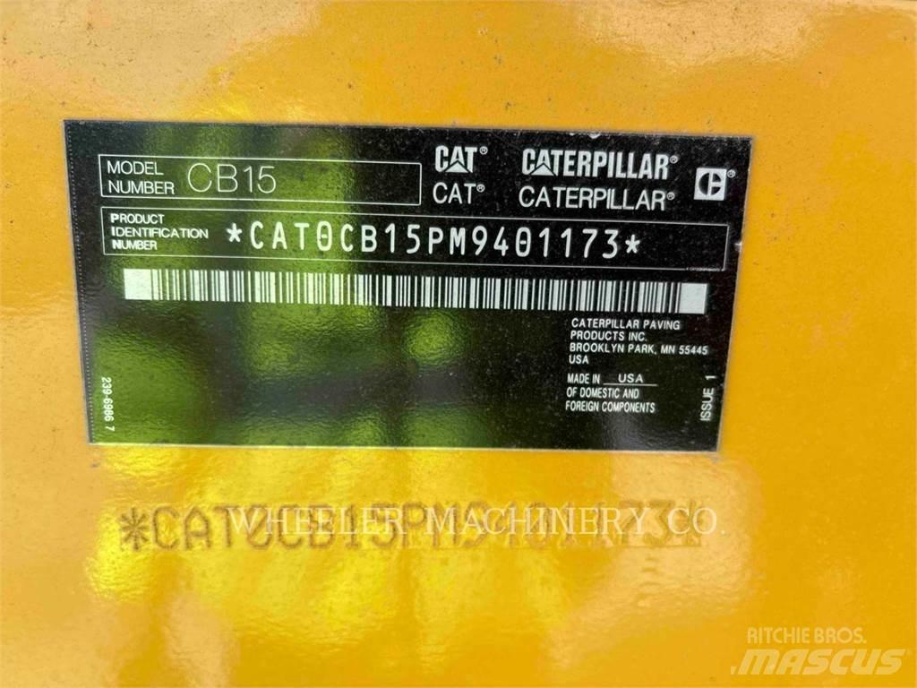 CAT CB15 CW VV Cilindros Compactadores tandem