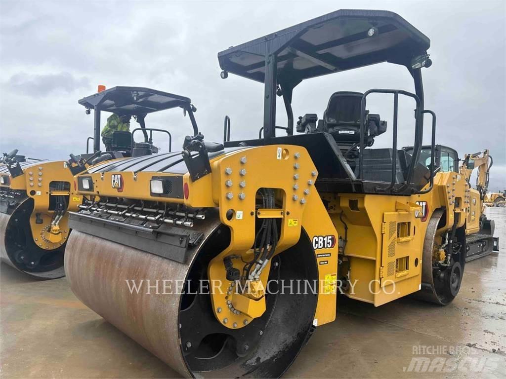 CAT CB15 CW VV Cilindros Compactadores tandem