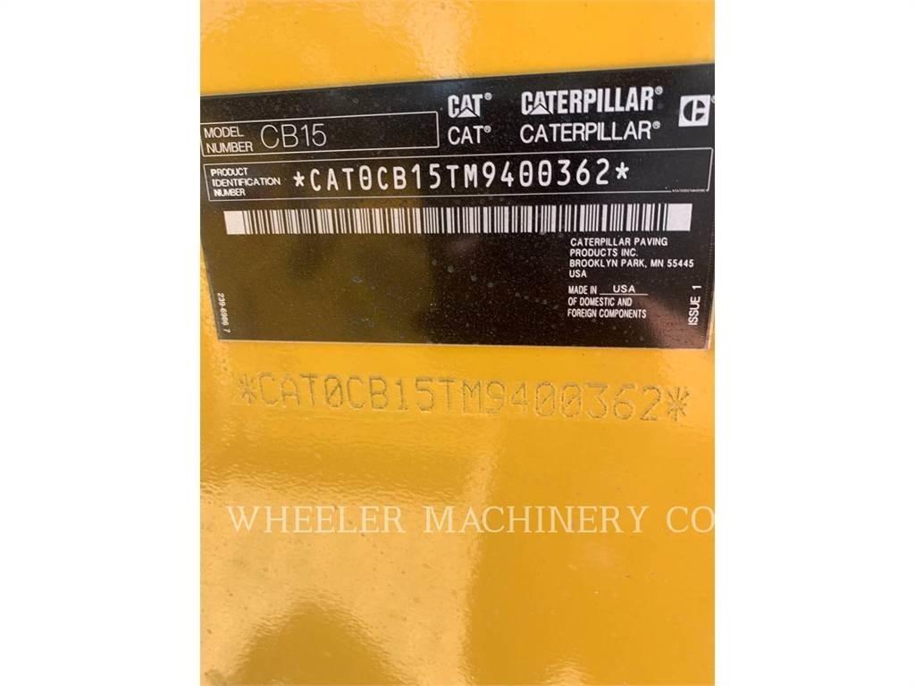 CAT CB15 CW VV Cilindros Compactadores tandem