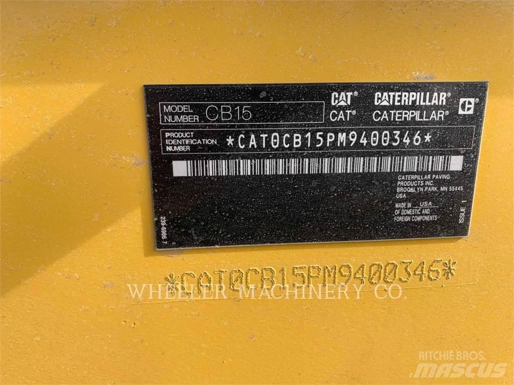 CAT CB15 VV Cilindros Compactadores tandem