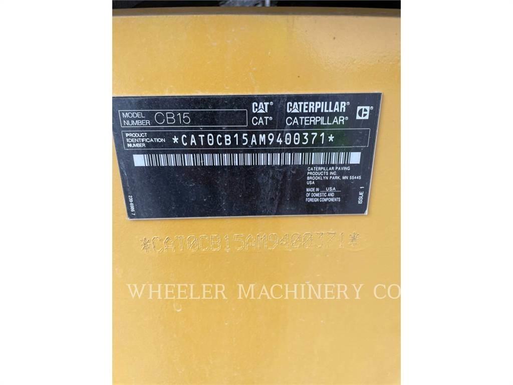 CAT CB15 VV Cilindros Compactadores tandem