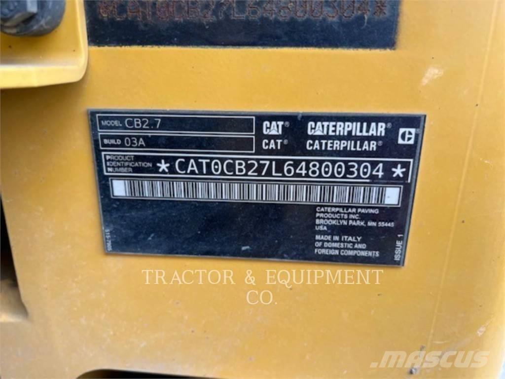 CAT CB2.7 Pavimentadoras de asfalto