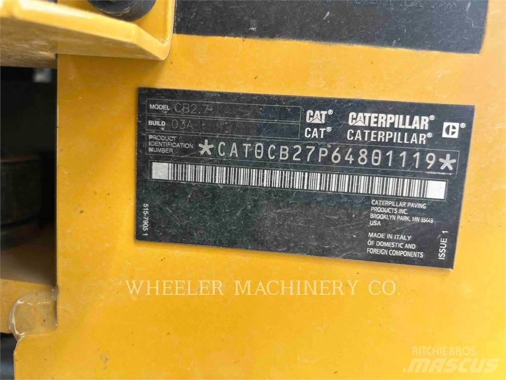 CAT CB2.7 Cilindros Compactadores tandem