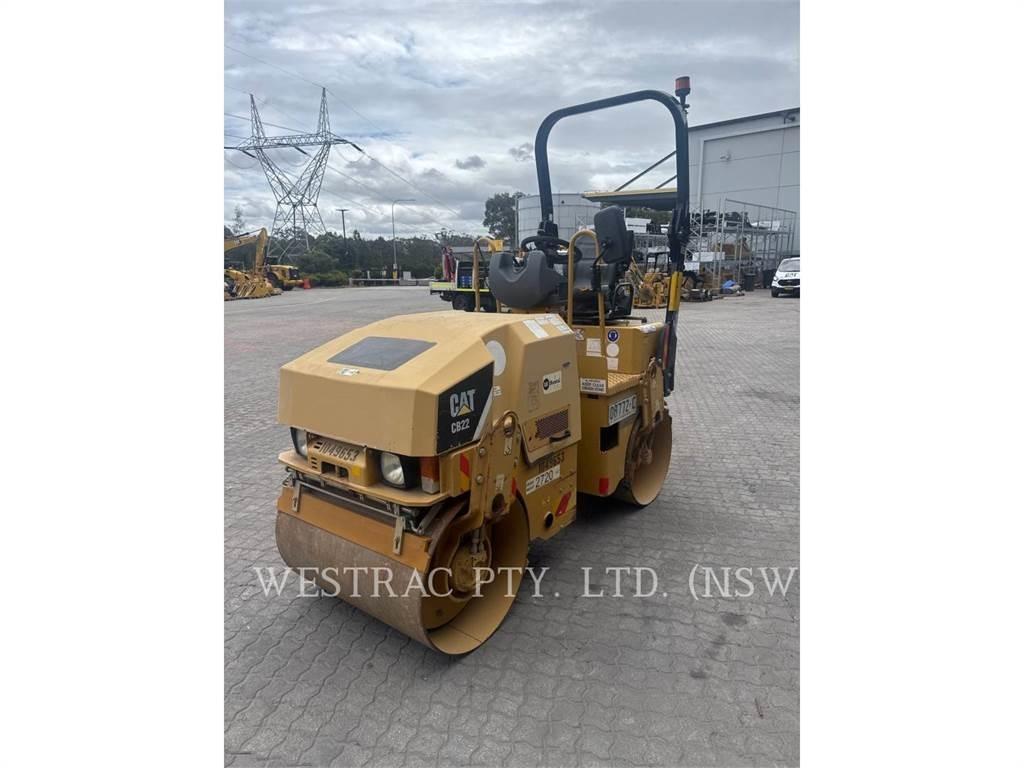 CAT CB22 Cilindros Compactadores tandem