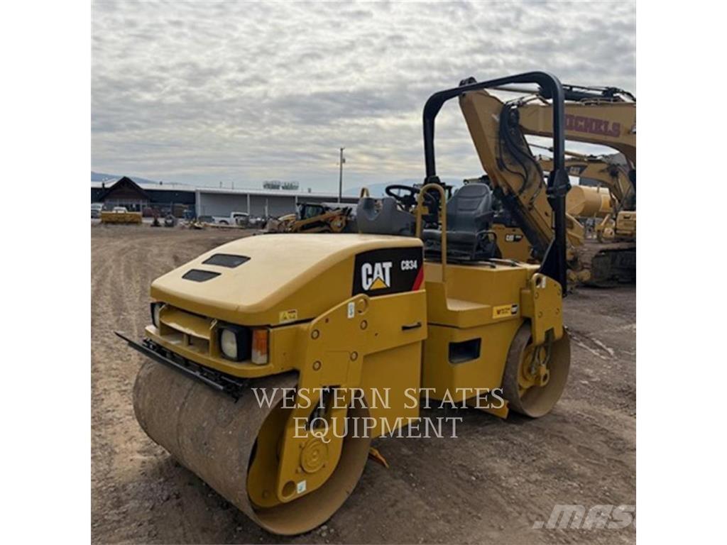 CAT CB34 Cilindros Compactadores tandem
