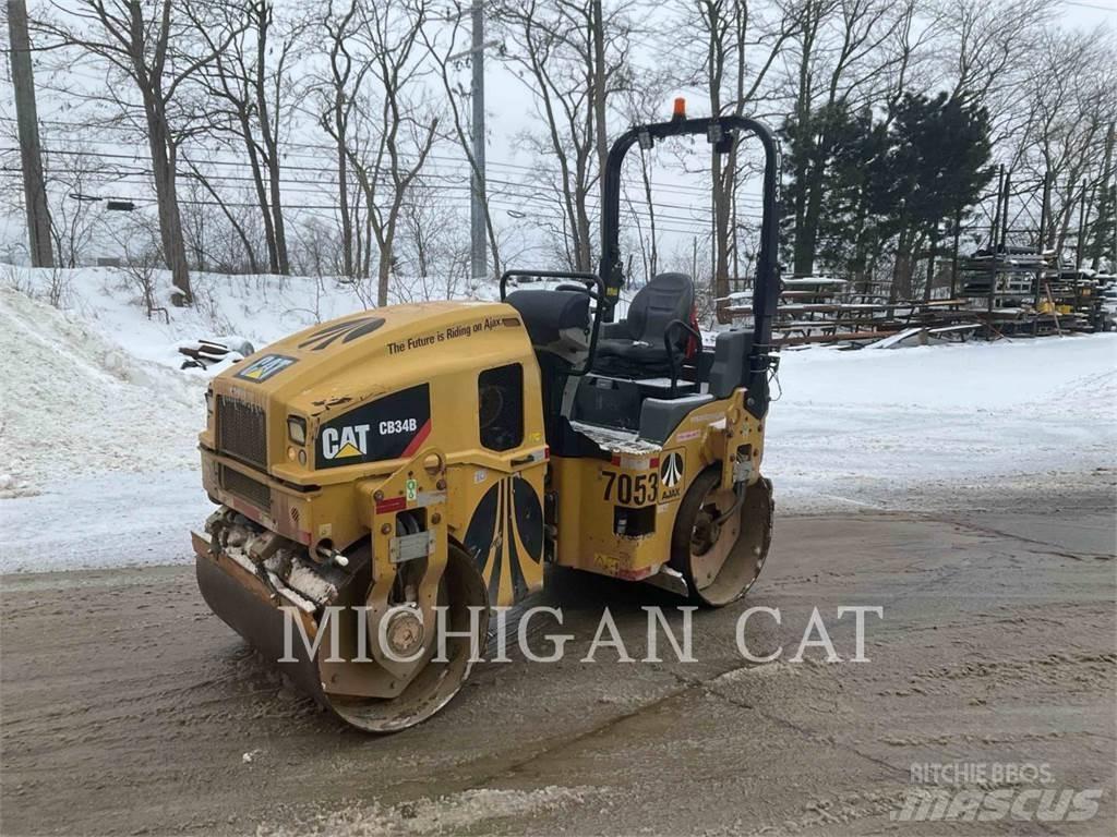 CAT CB34B Cilindros Compactadores monocilíndricos