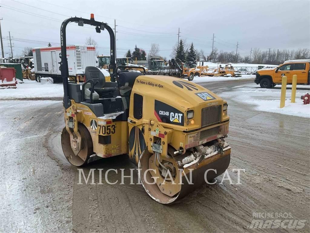 CAT CB34B Cilindros Compactadores monocilíndricos