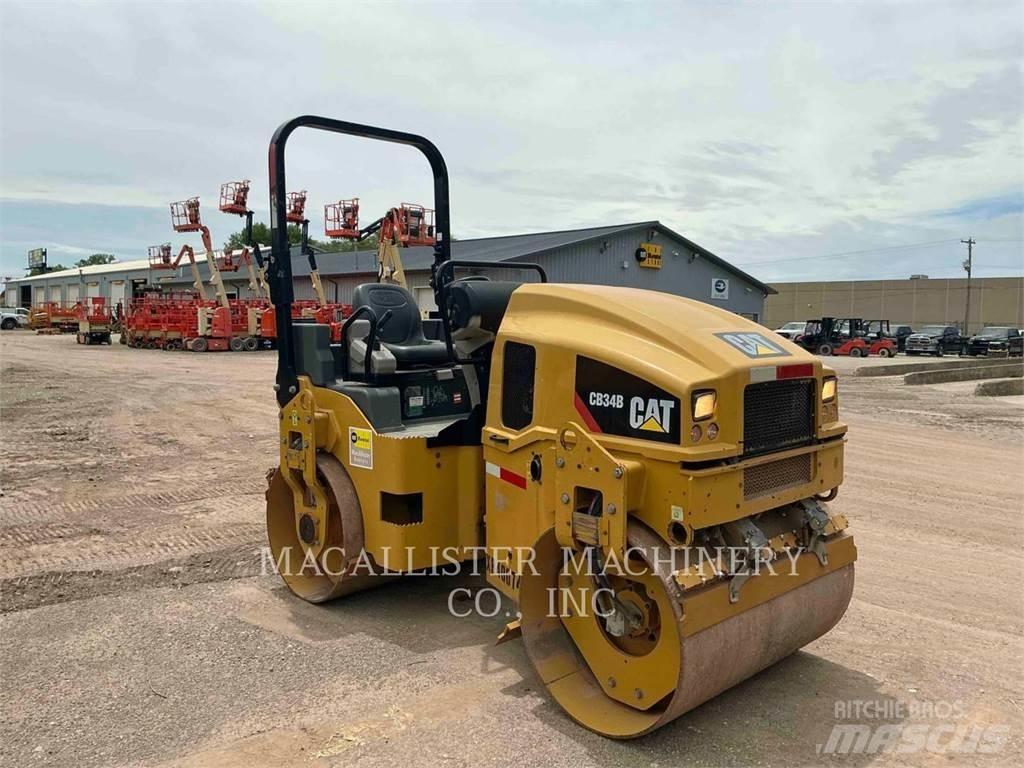CAT CB34B Cilindros Compactadores tandem