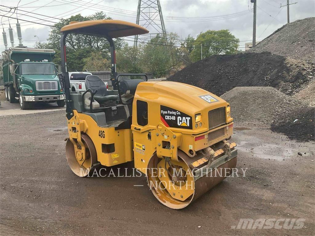CAT CB34B Cilindros Compactadores monocilíndricos