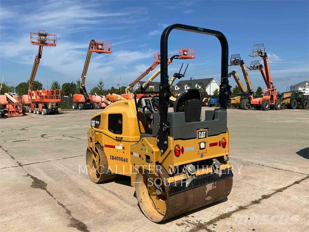 CAT CB34B Cilindros Compactadores tandem