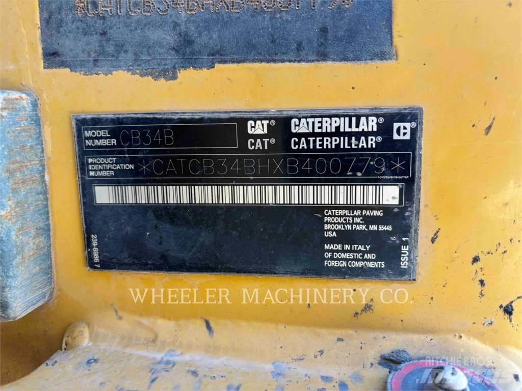 CAT CB34B CN Cilindros Compactadores tandem
