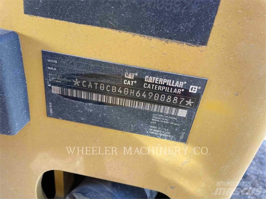 CAT CB4.0 Cilindros Compactadores tandem