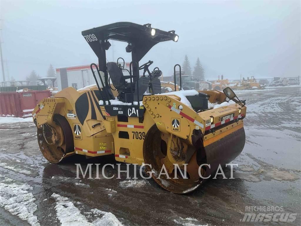 CAT CB54 XW Cilindros Compactadores tandem