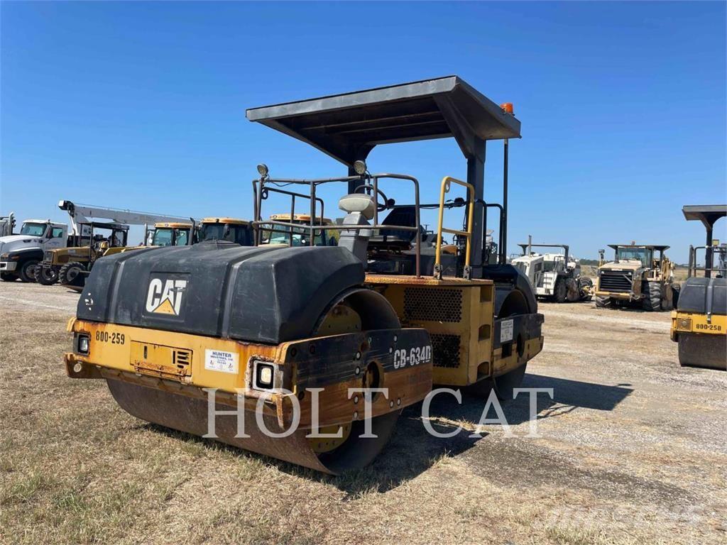 CAT CB634D Cilindros Compactadores tandem