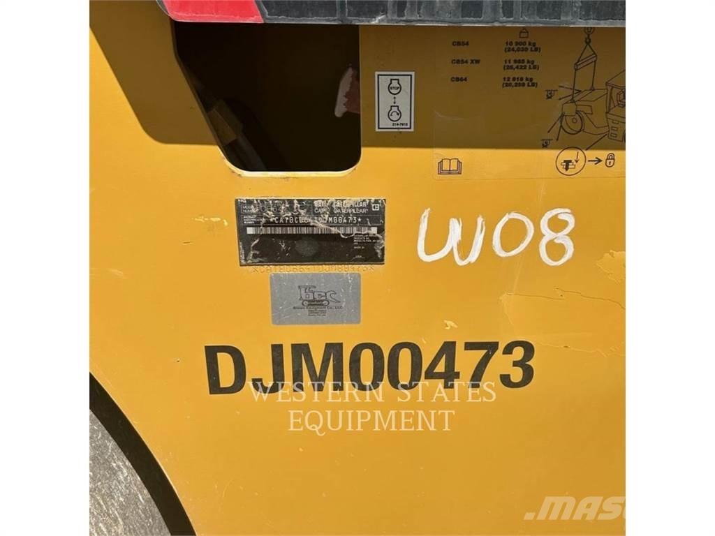 CAT CB64 Cilindros Compactadores tandem