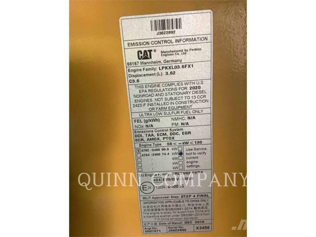 CAT CB7 Cilindros Compactadores tandem