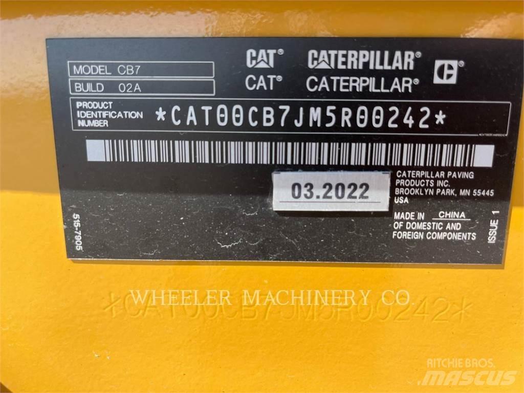 CAT CB7 Cilindros Compactadores tandem