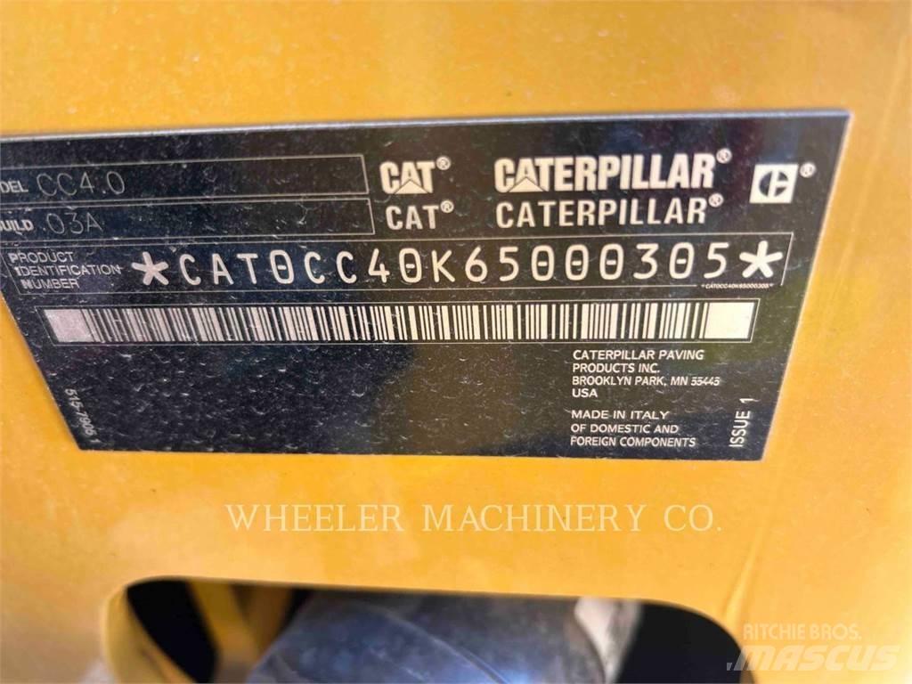 CAT CC4.0 Cilindros Compactadores mistos