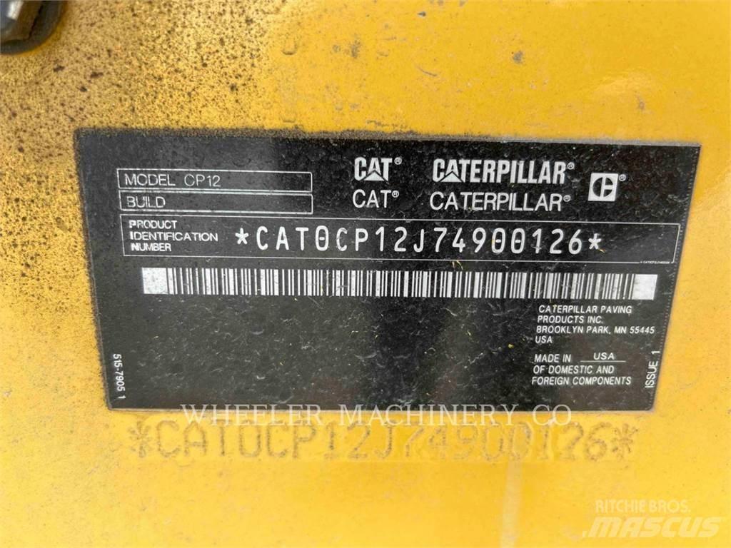 CAT CP12 Cilindros Compactadores monocilíndricos