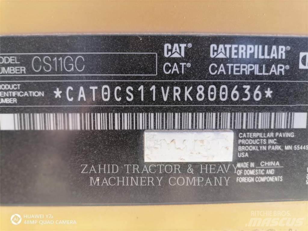 CAT CS 11 Cilindros Compactadores monocilíndricos