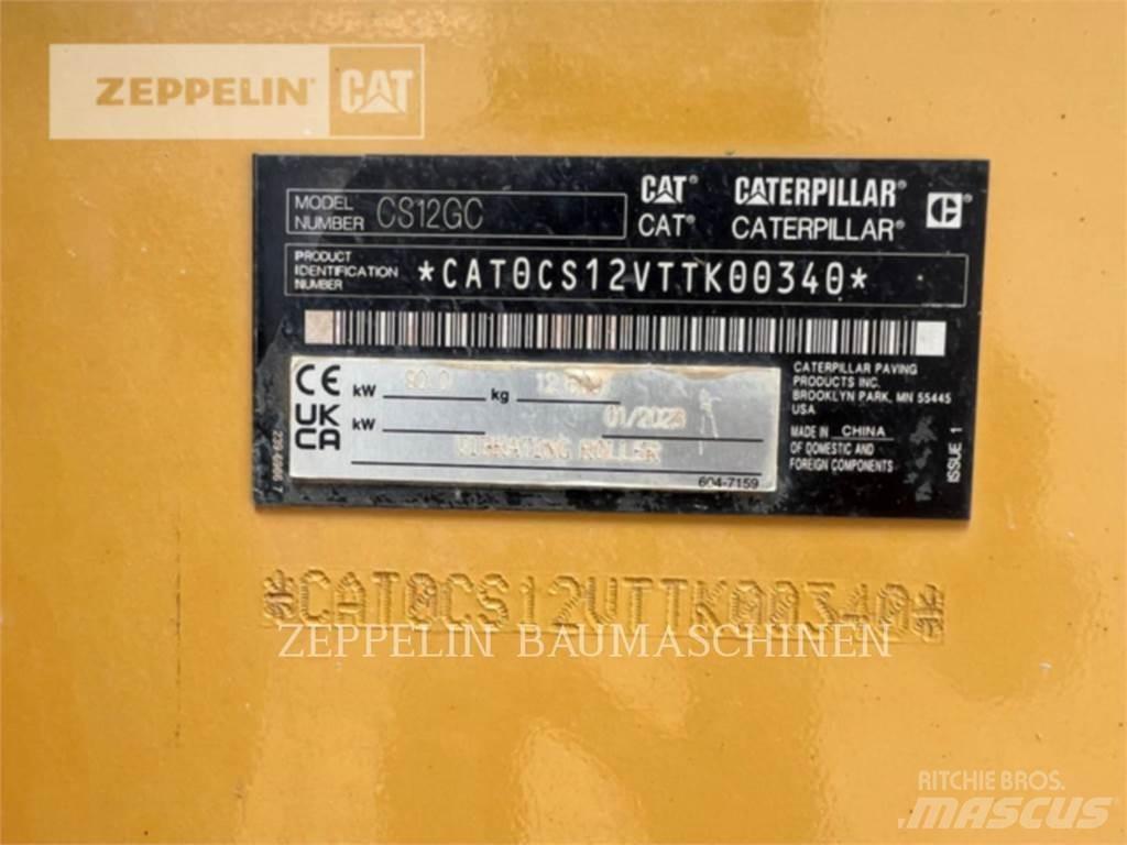 CAT CS12GC Compactadores para terra