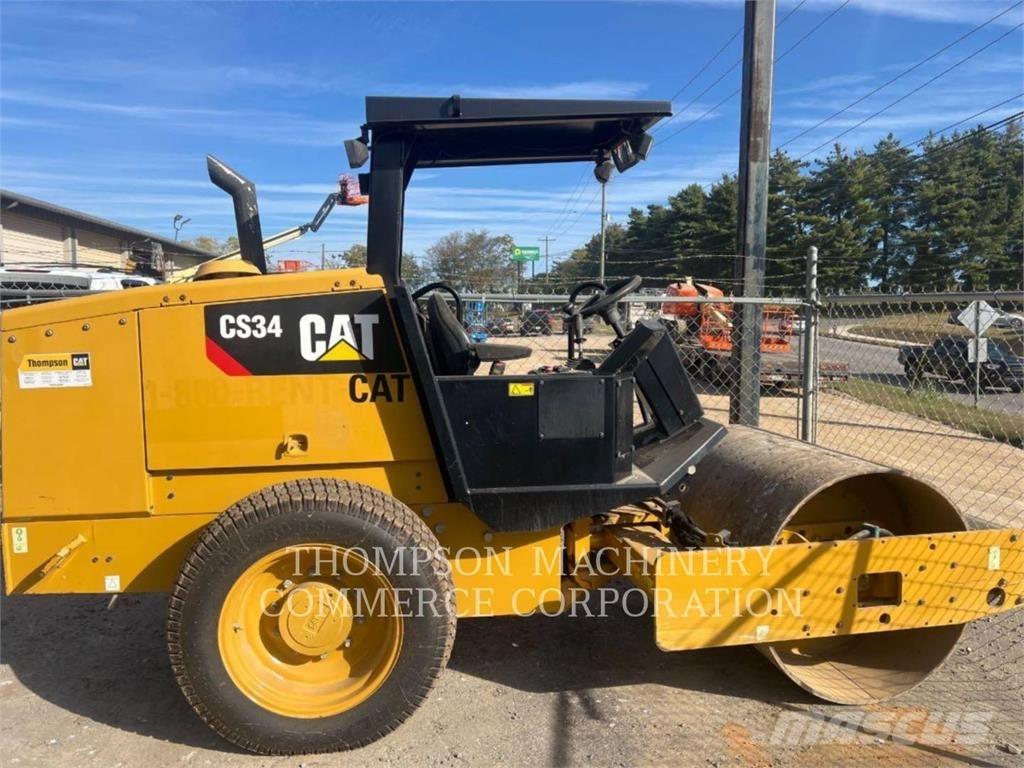 CAT CS34 Cilindros Compactadores monocilíndricos
