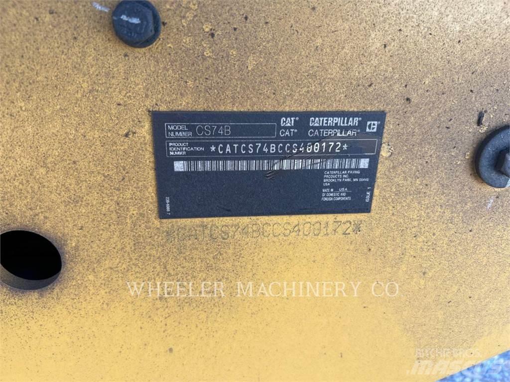 CAT CS74B Cilindros Compactadores monocilíndricos