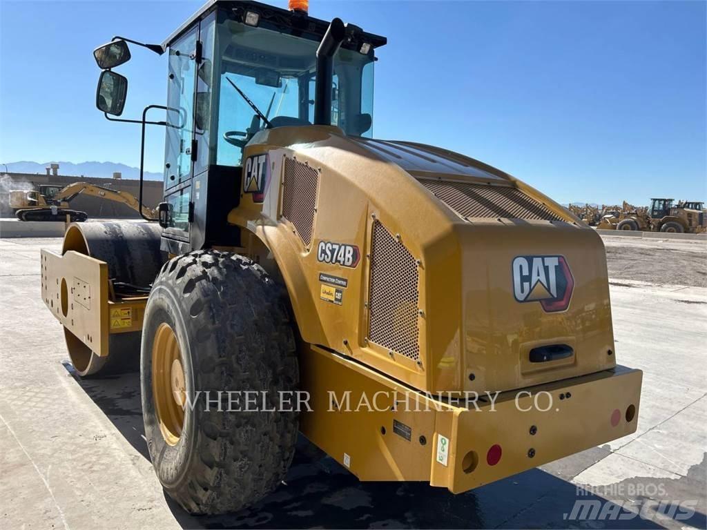 CAT CS74B Cilindros Compactadores monocilíndricos