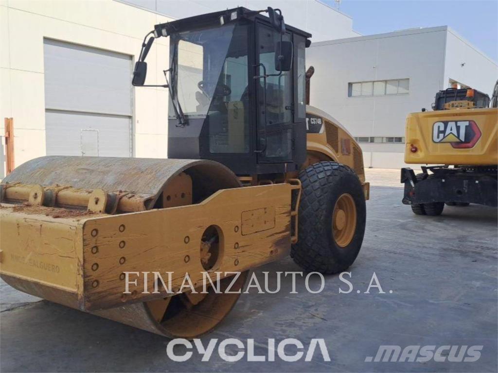 CAT CS74B Cilindros Compactadores monocilíndricos