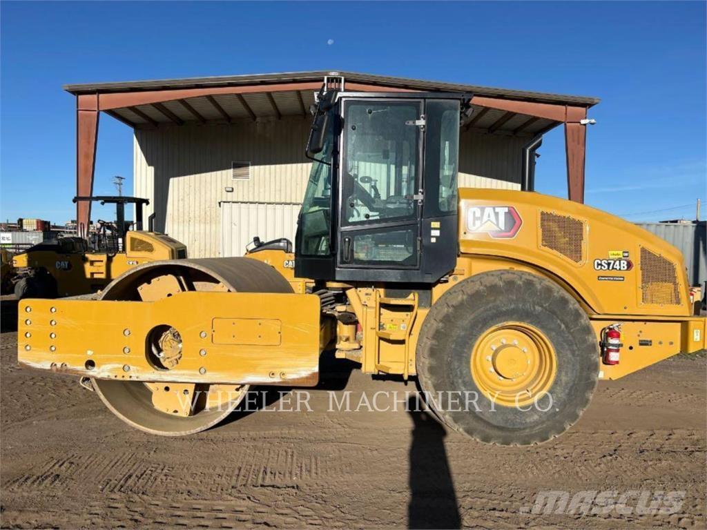 CAT CS74B Cilindros Compactadores monocilíndricos