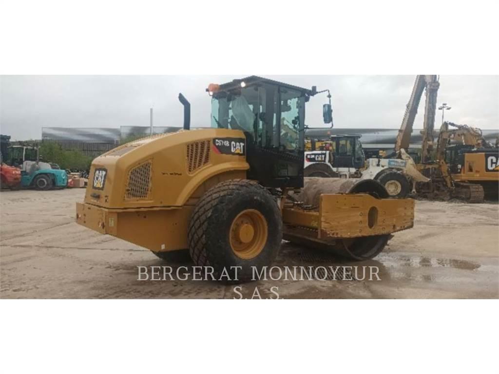 CAT CS74B 4F Compactadores para terra