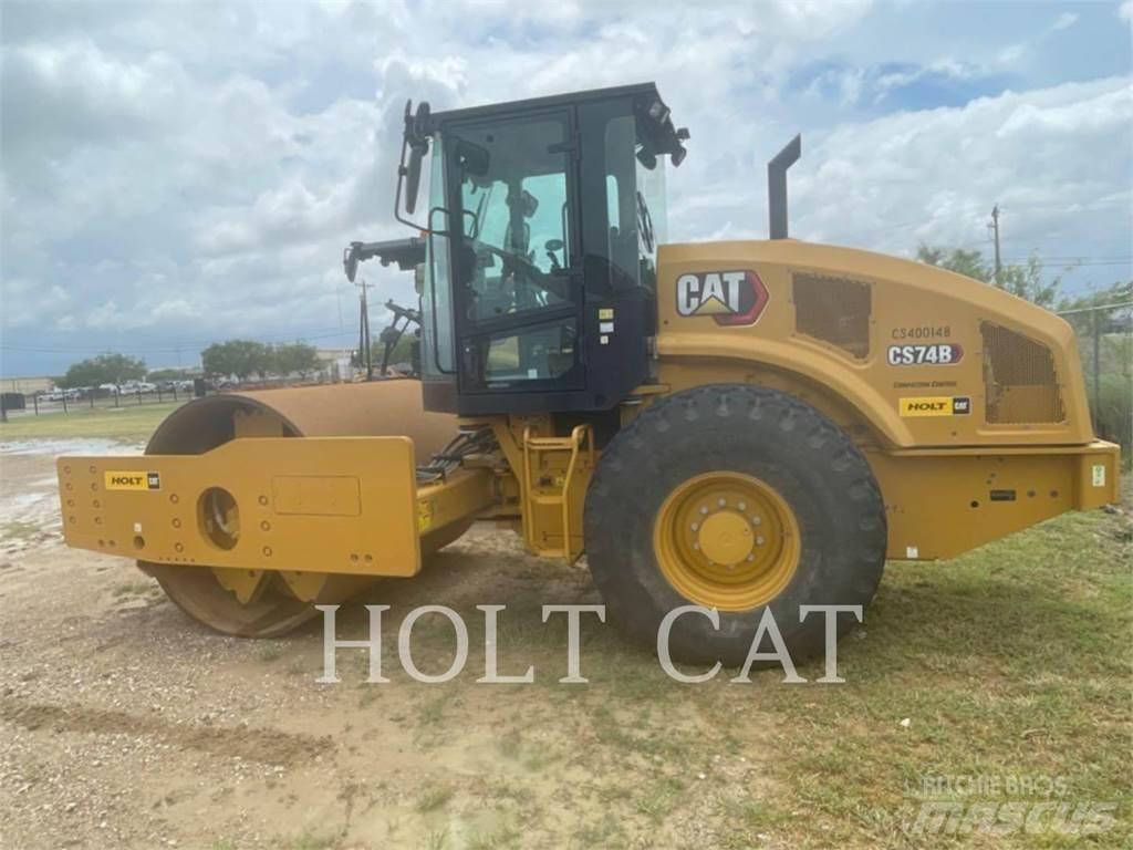 CAT CS74B CAB Cilindros Compactadores monocilíndricos