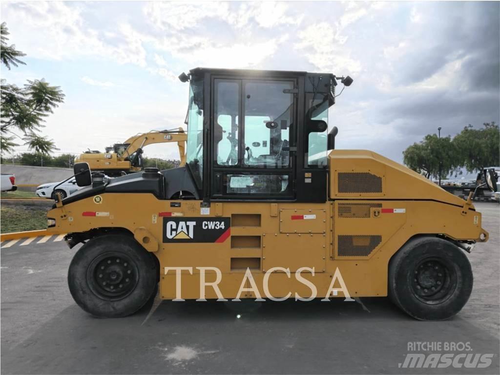 CAT CW 34 Cilindros Compactadores de pneus