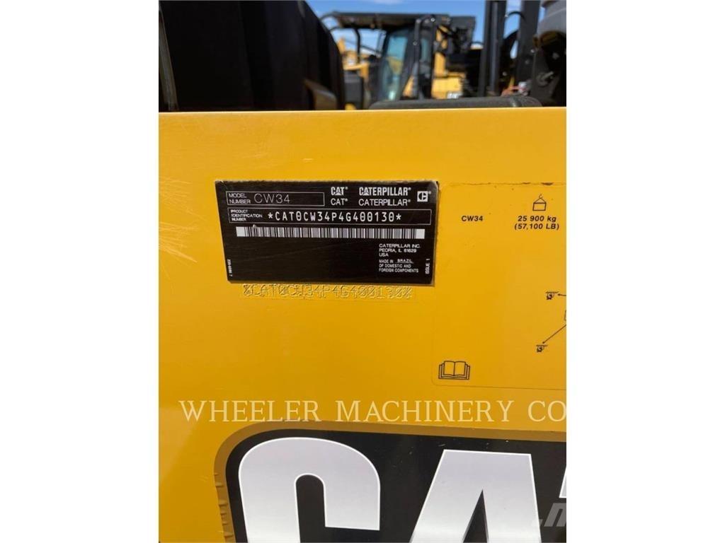 CAT CW34 Cilindros Compactadores de pneus