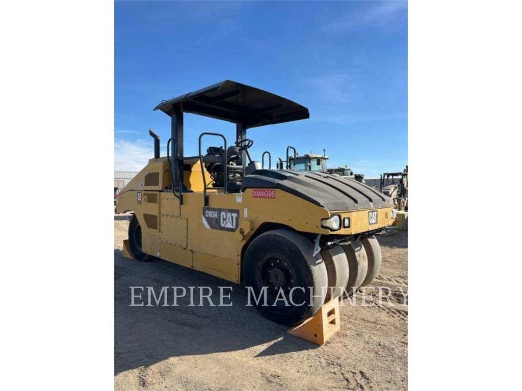 CAT CW34 Cilindros Compactadores de pneus
