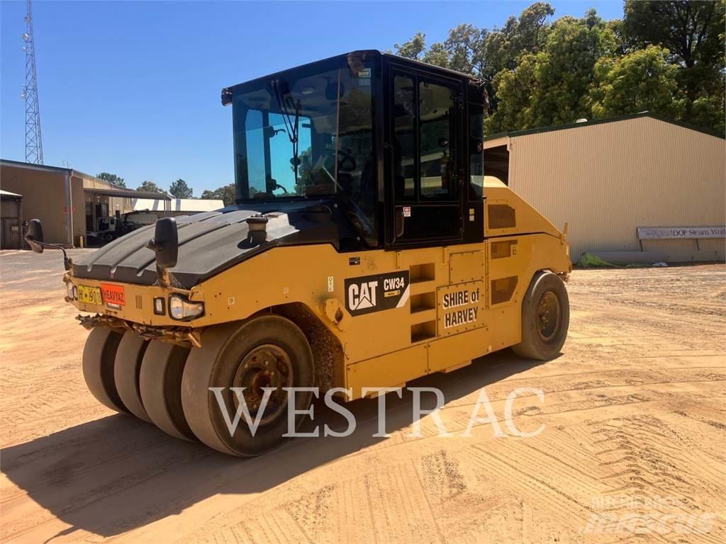CAT CW34 Cilindros Compactadores de pneus